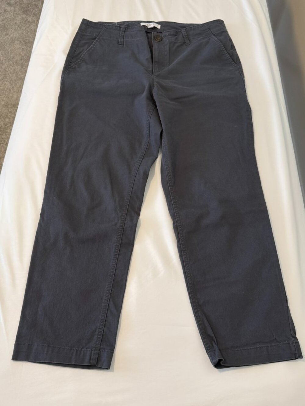 LOFT Chinos - The Monroe Slim - Size 10